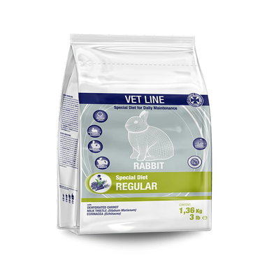 Cunipic - Aliment Vet Line Regular pour Lapins - 1.36kg