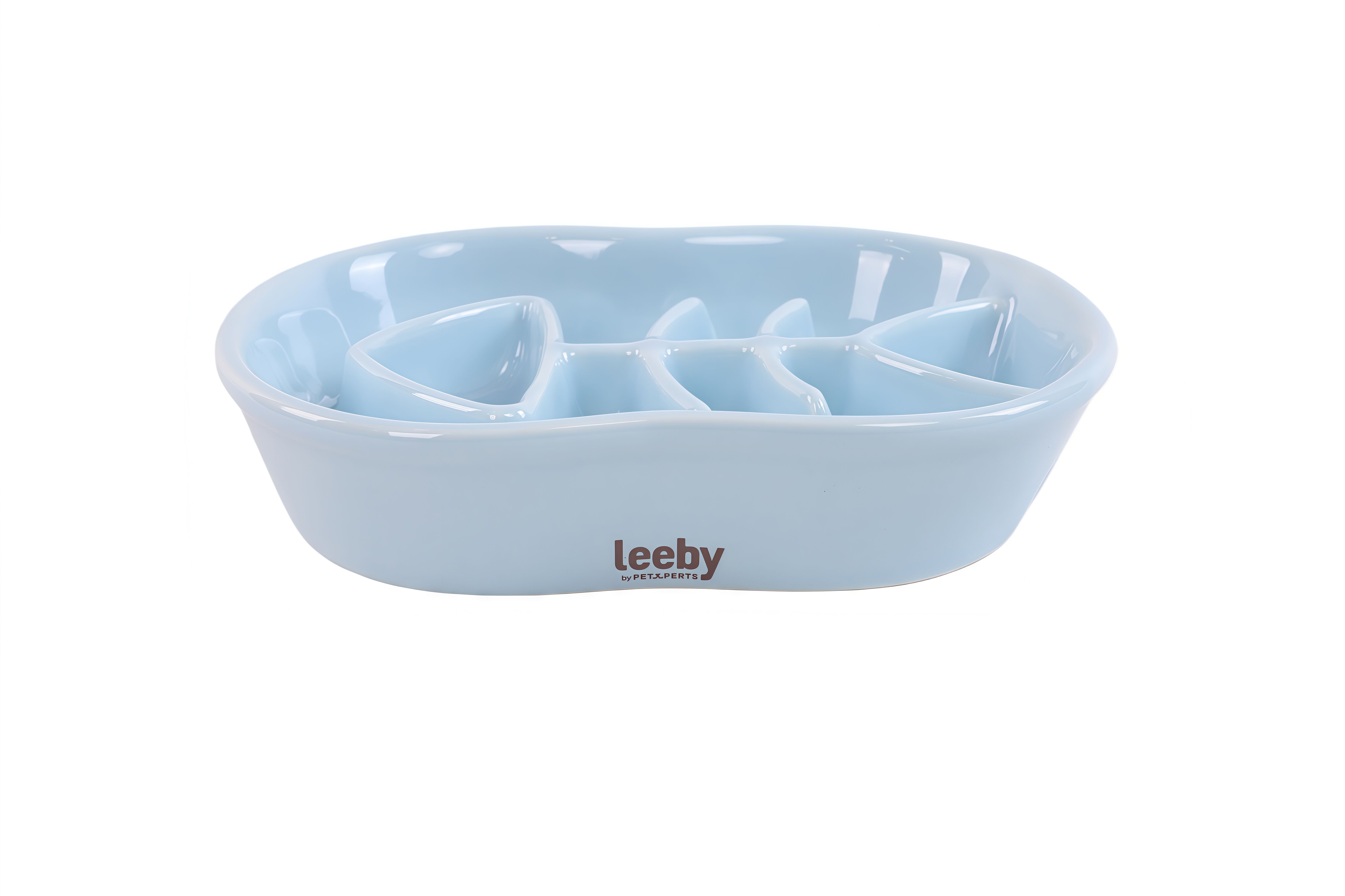 Leeby - Gamelle Anti-Glouton Design Poisson en C&eacute;ramique Pour Chats &ndash;-240ml Image num&eacute;ro 7