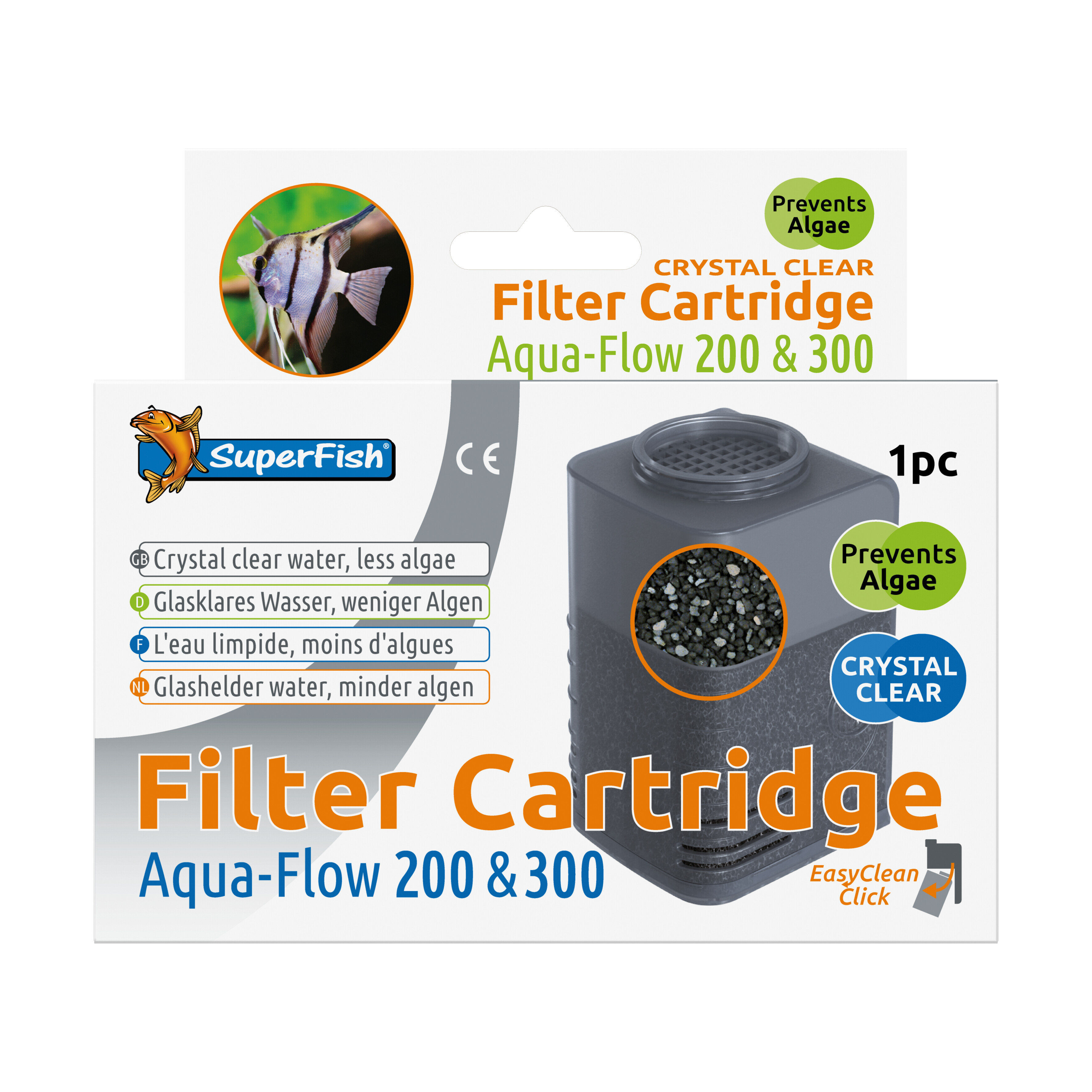 Superfish - Cartouche de Filtration Crystal Clear 200 et 300 pour Aquarium Image num&eacute;ro 1