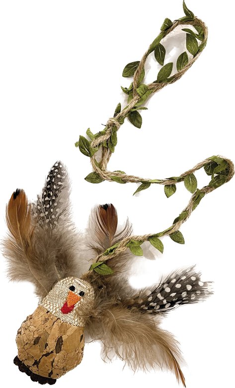 Croci - Jouet LEAVES à Suspendre Catnip en Liège pour Chats - 7cm Image numéro 2 Croci - Jouet LEAVES à Suspendre Catnip en Liège pour Chats - 7cm Image numéro 2