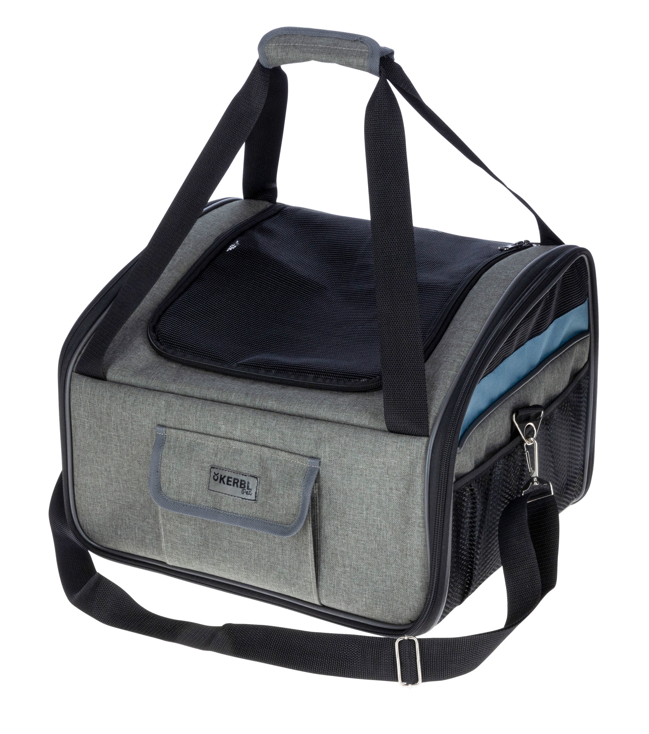 Kerbl - Sac Voiture Vacation gris/bleu - 44 x 35 x 30 cm Image num&eacute;ro 1