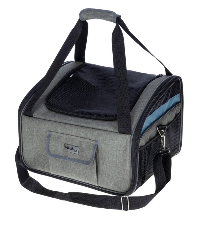 Kerbl - Sac Voiture Vacation gris/bleu - 44 x 35 x 30 cm Image numéro 1 Kerbl - Sac Voiture Vacation gris/bleu - 44 x 35 x 30 cm Image numéro 1