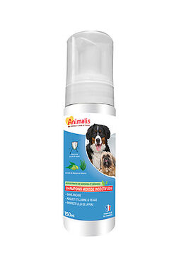 Shampoing anti puce et antiparasitaire pour chien pour Chiens