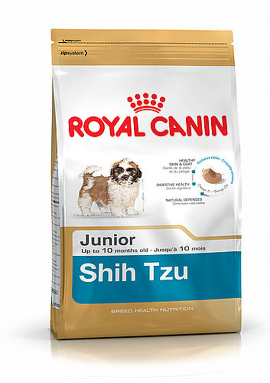 Royal Canin - Croquettes Shi Tzu Junior pour Chiot - 1,5Kg image number null