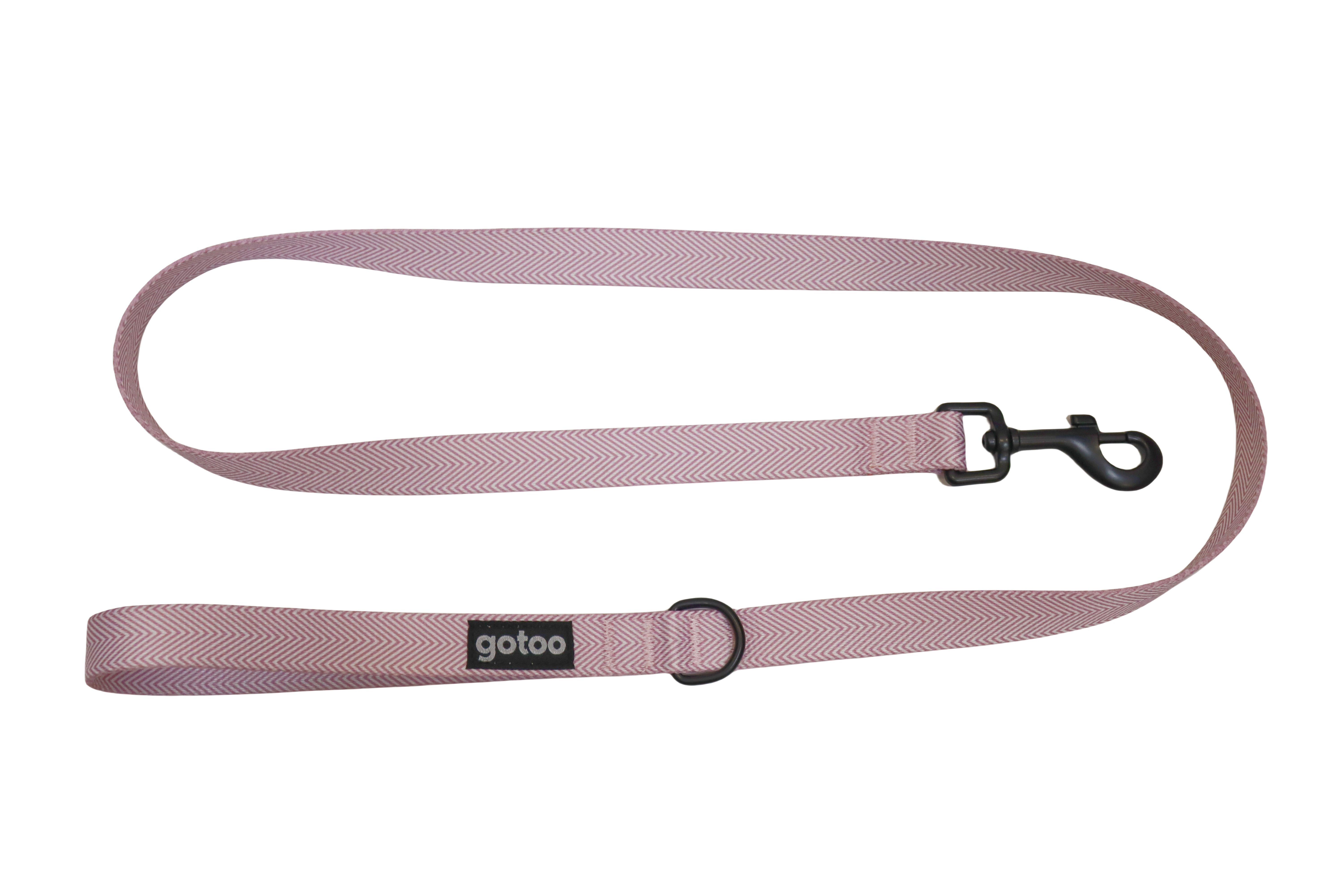 Gotoo - Laisse Chevron Rose pour Chien Image num&eacute;ro 1