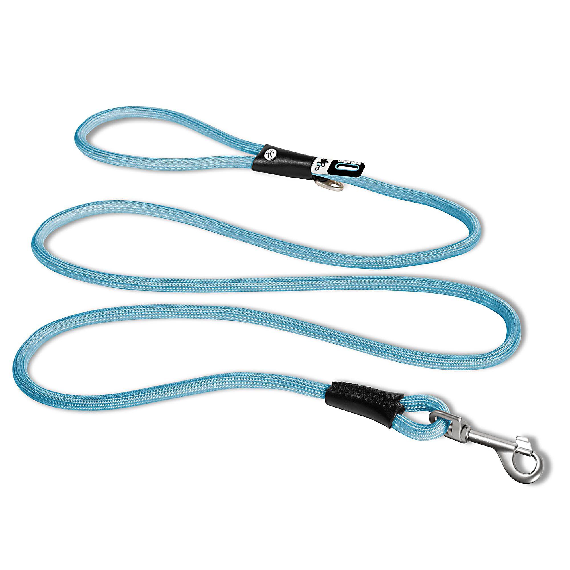 Curli - Laisse Amortissante Stretch Comfort Aqua pour Chiens - M Image num&eacute;ro 1