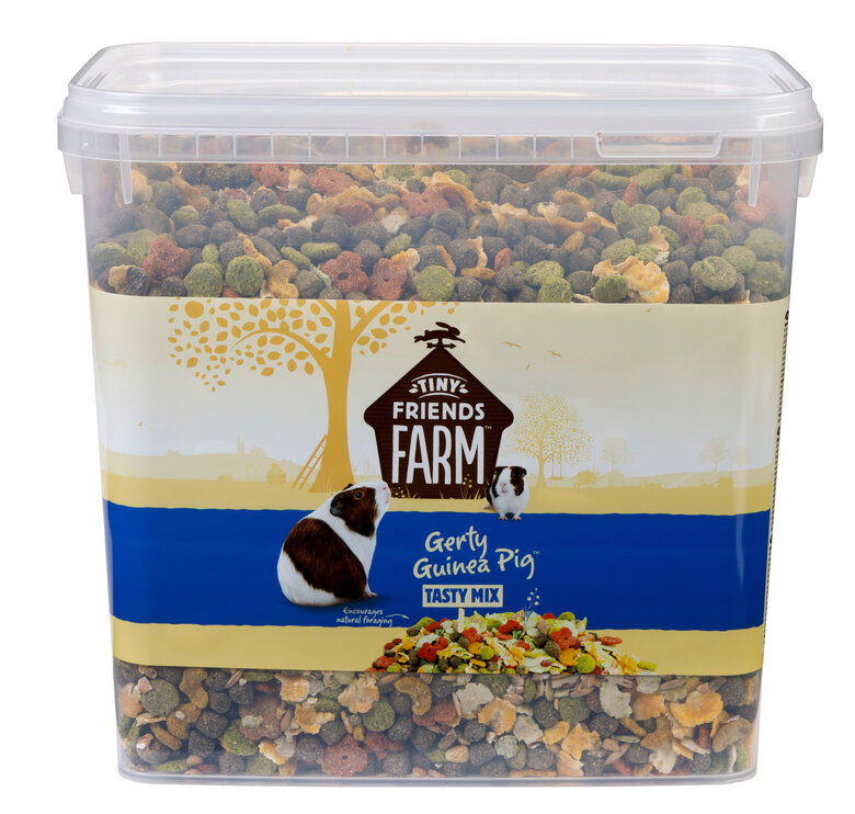 Tiny Friends Farm - Seau Aliment Mélange Tasty Mix Cochon d'Inde - 4,5Kg Image numéro 1 Tiny Friends Farm - Seau Aliment Mélange Tasty Mix Cochon d'Inde - 4,5Kg Image numéro 1