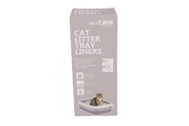 Nice Care - Lot de 12 Sacs à Litière pour Chats