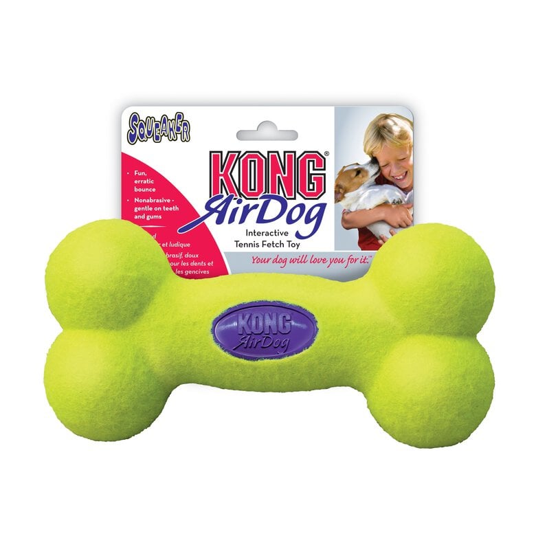 KONG - Jouet AirDog Squeak Bone pour Chien - L Image numéro 1 KONG - Jouet AirDog Squeak Bone pour Chien - L Image numéro 1