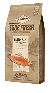 Carnilove - Croquettes True Fresh Adult au Poisson pour Chiens - 11,4Kg