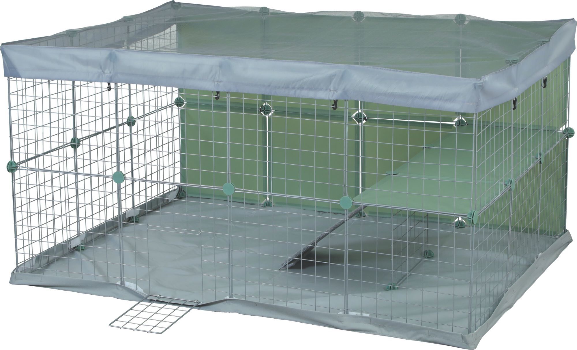 ZOLUX - HABITAT MODULABLE NEOPARK LAPIN - 140X105X70 Image num&eacute;ro 1
