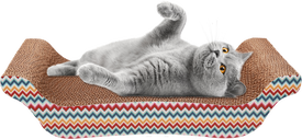Leeby - Griffoir Funny Remy B pour Chats - 43x21x10cm