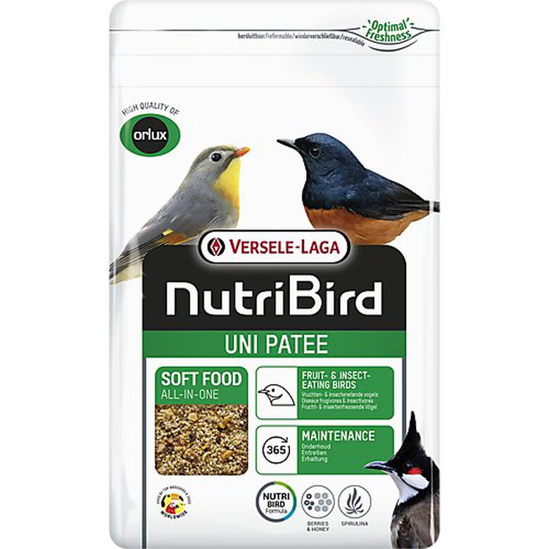 Versele Laga - Alimentation Nutribird Uni Patée pour Oiseau - 1Kg image number null