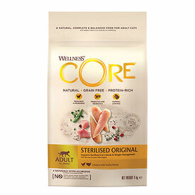 Wellness CORE - Croquettes Sterilised au Poulet pour Chat