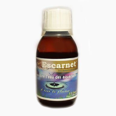 Aquanet - Escarnet Équilibre l'eau des Aquariums - 125ml