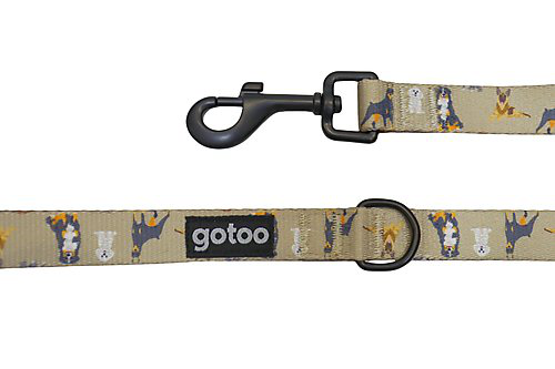 Gotoo - Laisse Marron pour Chien - L Image num&eacute;ro 2