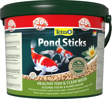 Tetra - Pond Sticks - 10L + 20% Gratuit 12 L
