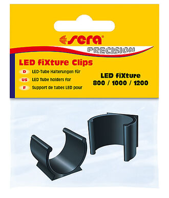 Sera - Clips Tubes LED pour Support fiXture