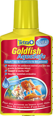 Tetra - Conditionneur d'Eau Goldfish AquaSafe pour Poissons Rouges - 100ml