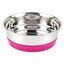 Croci - Bol En Acier Fluo Fuschia pour Chats - 470ml Indicateur image num&eacute;ro 2