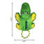 KONG - Jouet Cozie Tuggz Alligator pour Chiens - M/L Indicateur image numéro 2