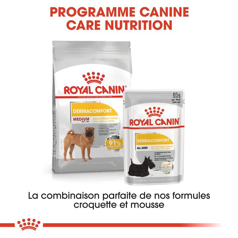 Royal Canin - Croquettes Medium Dermacomfort pour Chien - 3Kg Image numéro 6 Royal Canin - Croquettes Medium Dermacomfort pour Chien - 3Kg Image numéro 6