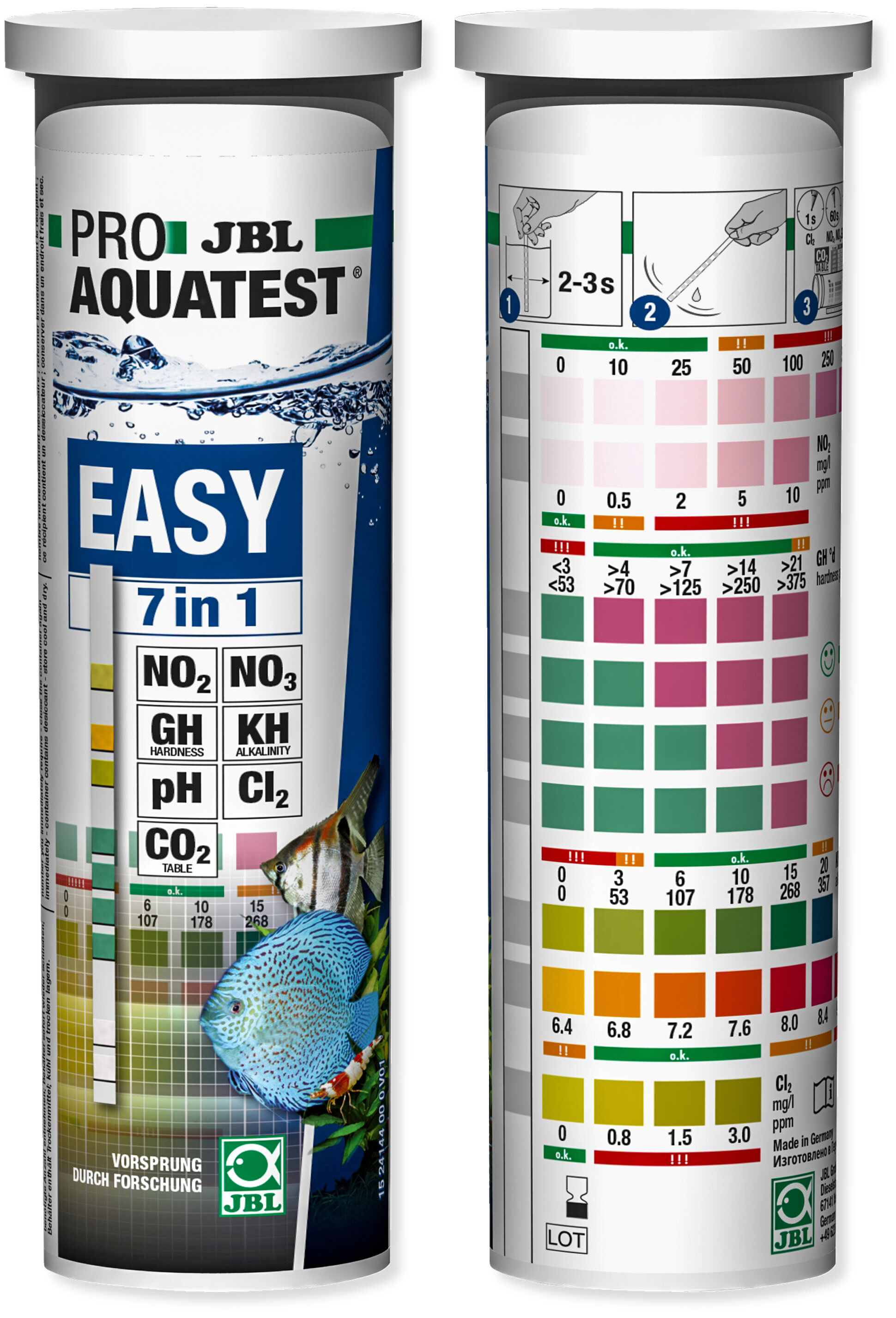 JBL - Test d'Eau ProAquaTest Easy 7-en-1 pour Aquarium Image num&eacute;ro 3