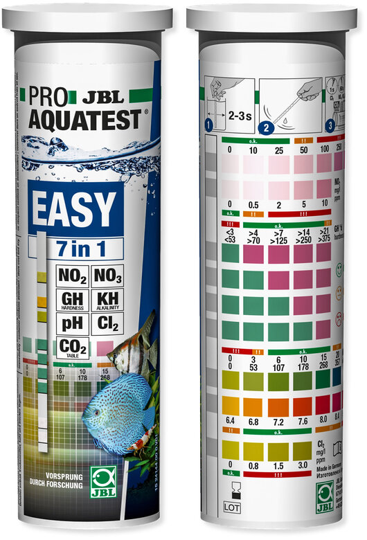 JBL - Test d'Eau ProAquaTest Easy 7-en-1 pour Aquarium Image numéro 3 JBL - Test d'Eau ProAquaTest Easy 7-en-1 pour Aquarium Image numéro 3