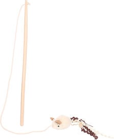 Flamingo - Jouet Suava Canne à pêche avec Souris pour Chats - 25x5x4cm