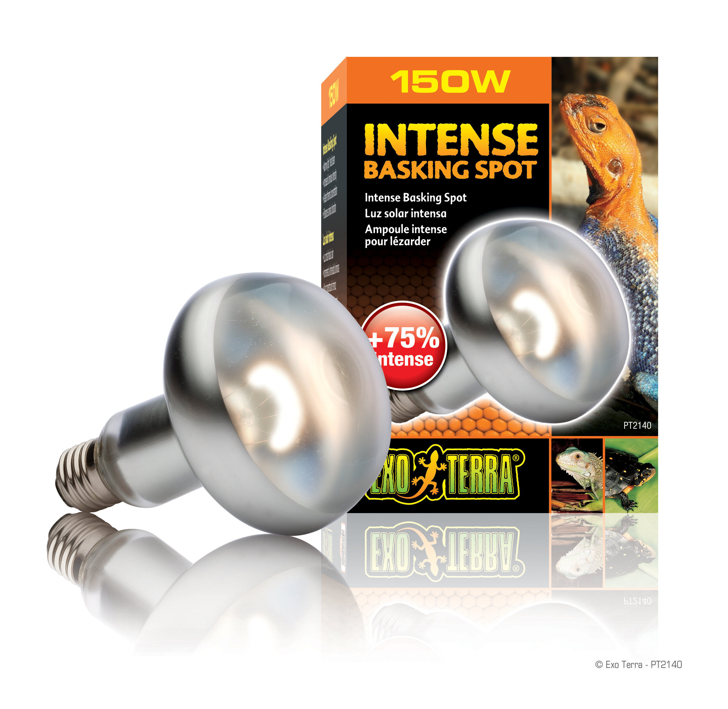 Exo Terra - Ampoule Intense Basking Spot - 150W Image num&eacute;ro 1