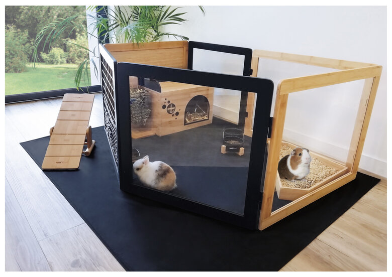 Hamiform - Parc Design MODUL'Home pour Lapin Image numéro 4 Hamiform - Parc Design MODUL'Home pour Lapin Image numéro 4