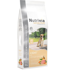 Nutrivia Nature Plus - Croquettes Naturelles Light au Poulet Frais pour Chien Adulte de Moyenne ou Grande Race - 12Kg image number null