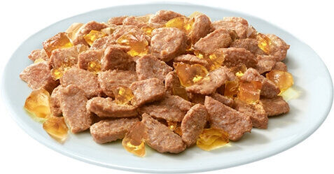 Whiskas - Sachets Fra&icirc;cheur en Gel&eacute;e 1+ S&eacute;lection aux Poissons pour Chat - 4x100g Image num&eacute;ro 3