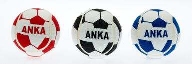 Anka - Jouet Balle Football L pour Grand Chien - 10cm
