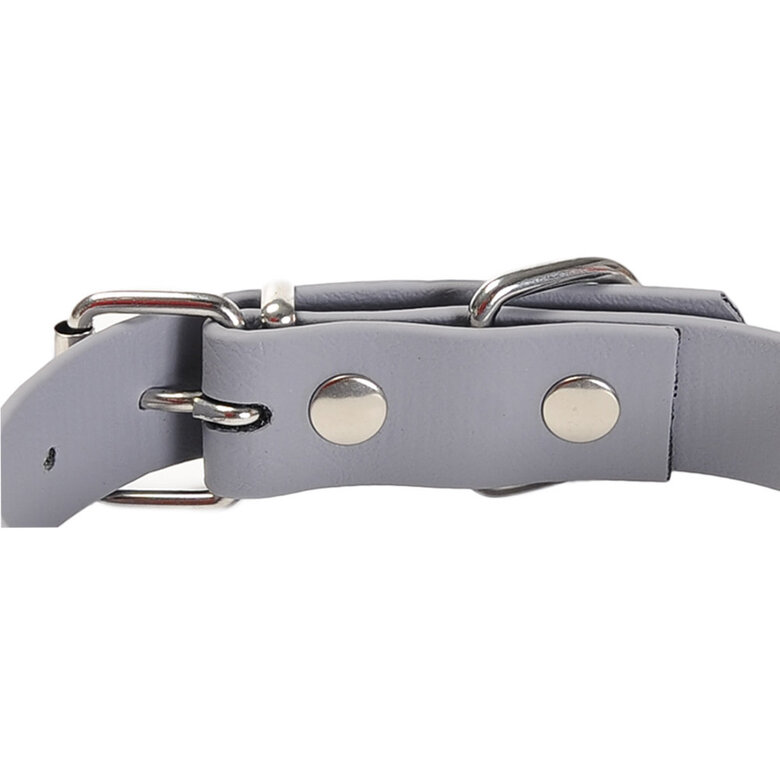 Gotoo - Collier Premium Biotane Gris pour Chien - S Image numéro 2 Gotoo - Collier Premium Biotane Gris pour Chien - S Image numéro 2