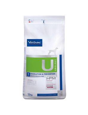 Virbac - Croquettes Veterinary HPM Urology Dissolution & Prevention pour Chiens - 12Kg