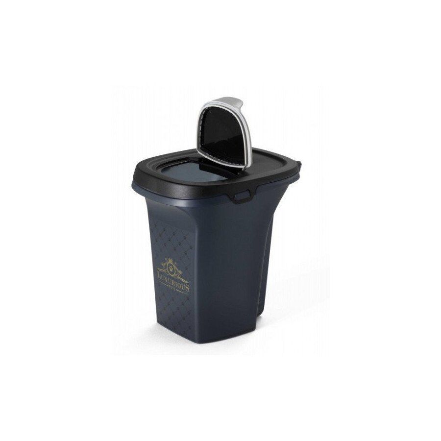 Anka - Container &agrave; Croquettes Luxurious pour Chats - Noir Image num&eacute;ro 1