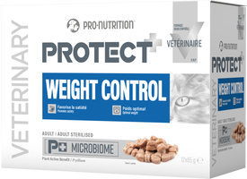Pro-Nutrition - P&acirc;t&eacute;e en Sauce Protect Weight Control pour Chats - 12x85g