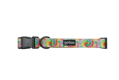 Gotoo - Collier à Motif Jaune pour Chien