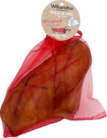 Wouapy - Pochon Cadeau No&euml;l Oreille de Porc pour Chiens
