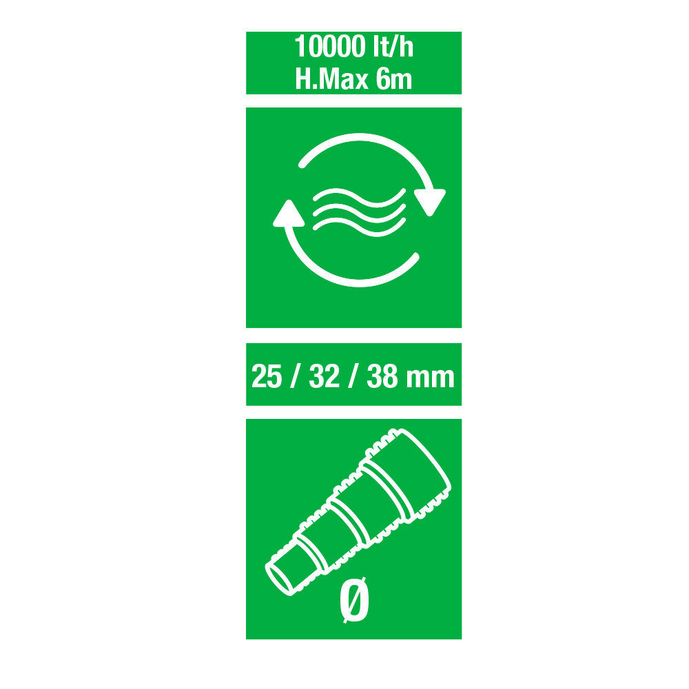 Amtra - Pompe Professionnelle Pond Stream 10000 pour Bassin - 80w Image num&eacute;ro 4