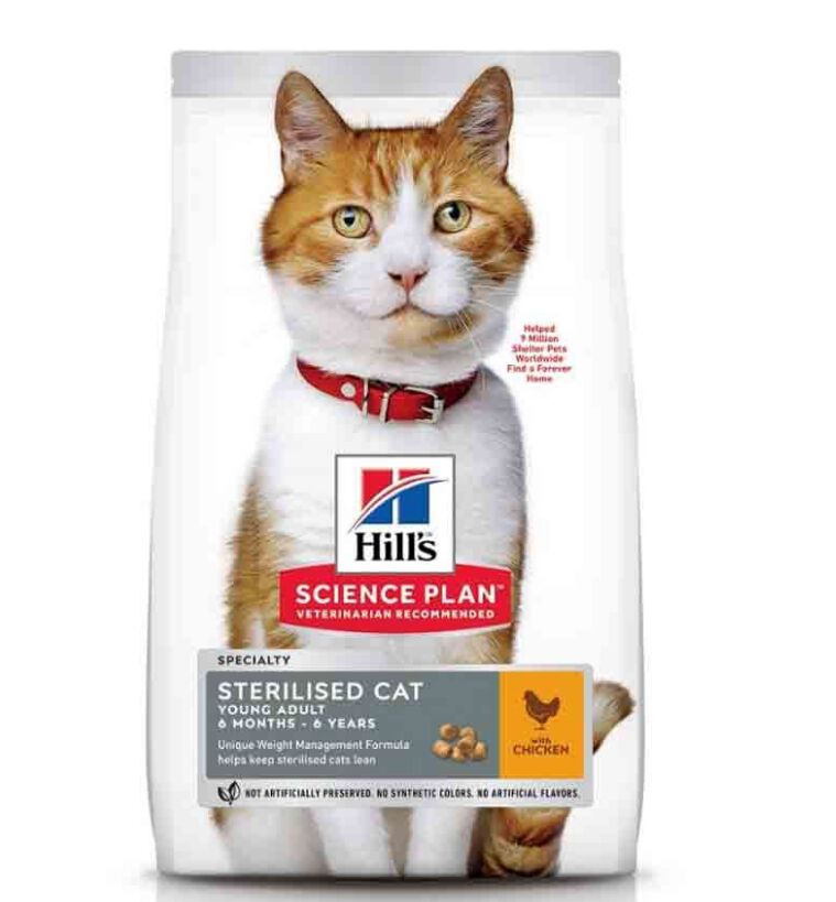 Hill's Science Plan - Croquettes Sterilised Cat Young Adult pour Chats - 15Kg Image num&eacute;ro 1