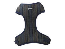 Gotoo - Harnais T-shirt en Tweed Bleu pour Chien