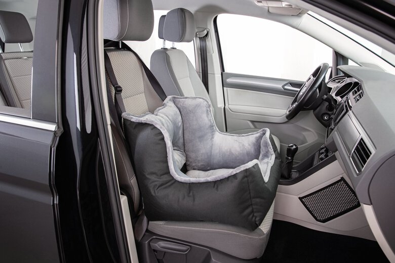 Trixie - Siège Voiture Noir/Gris - 50 x 40 x 50 cm Image numéro 5 Trixie - Siège Voiture Noir/Gris - 50 x 40 x 50 cm Image numéro 5