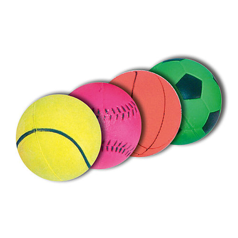 Croci - Jouet Balle Caoutchouc Play Balls pour Chiens - 5,5cm image number null