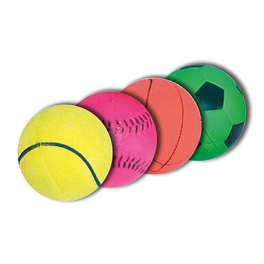 Croci - Jouet Balle Caoutchouc Play Balls pour Chiens - 5,5cm