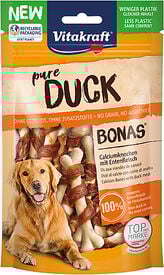 Vitakraft - Friandises Os Pure Duck au Canard pour Chiens - 80g