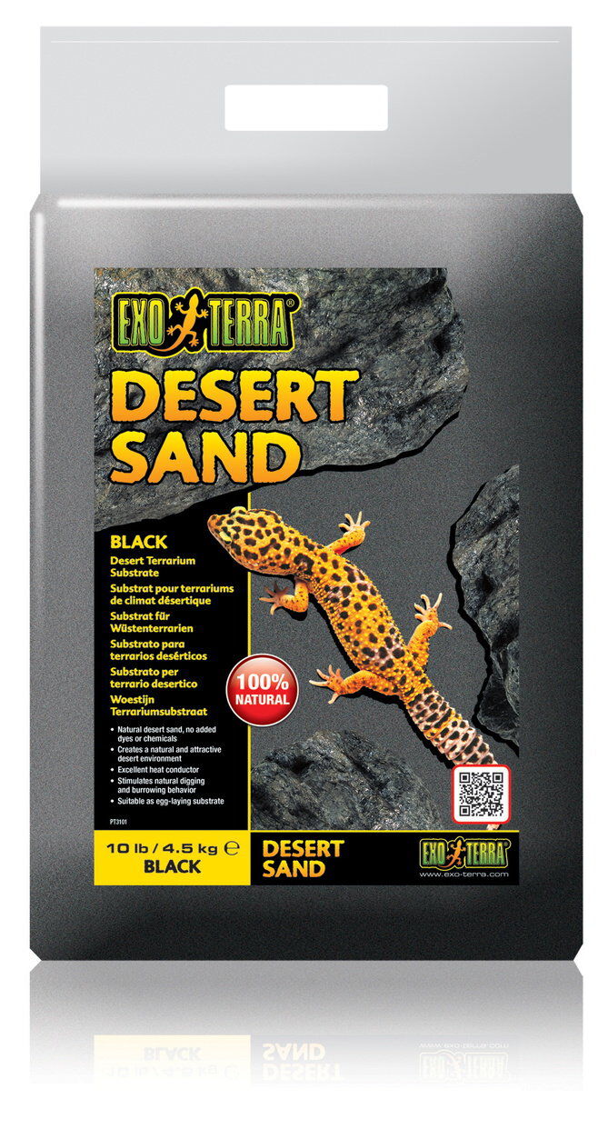 Exo Terra - Sable D&eacute;sert Noir - 4,5Kg Image num&eacute;ro 1