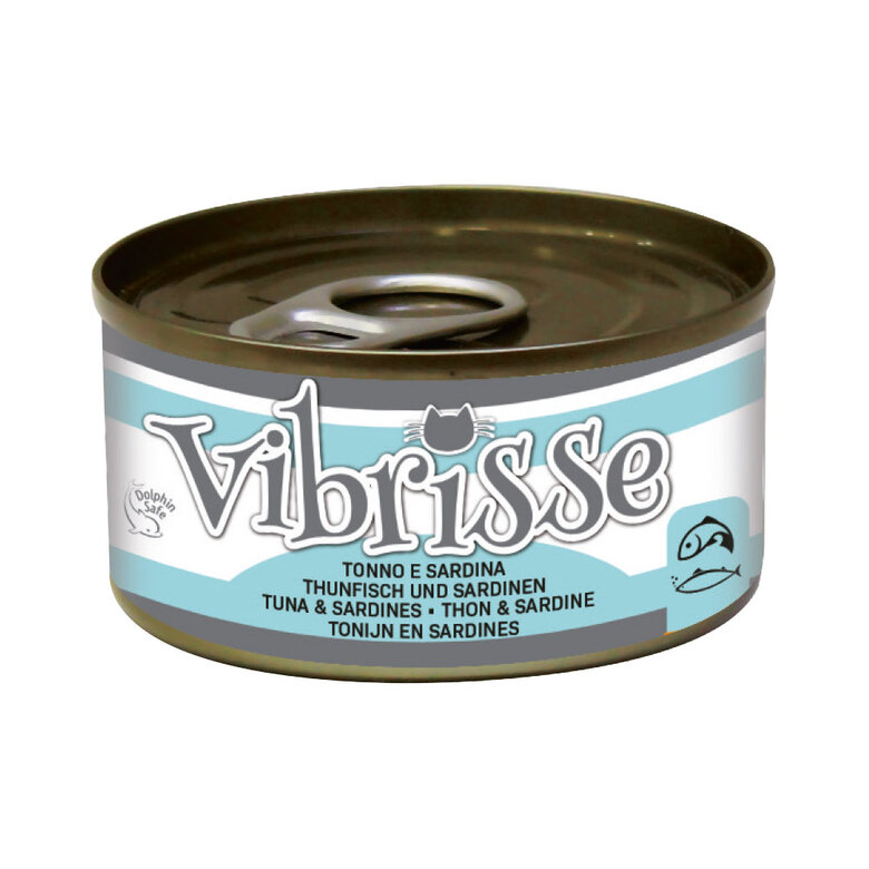Vibrisse - Pâtée Natural Food Thon et Sardine pour chats - 70g Image numéro 1 Vibrisse - Pâtée Natural Food Thon et Sardine pour chats - 70g Image numéro 1
