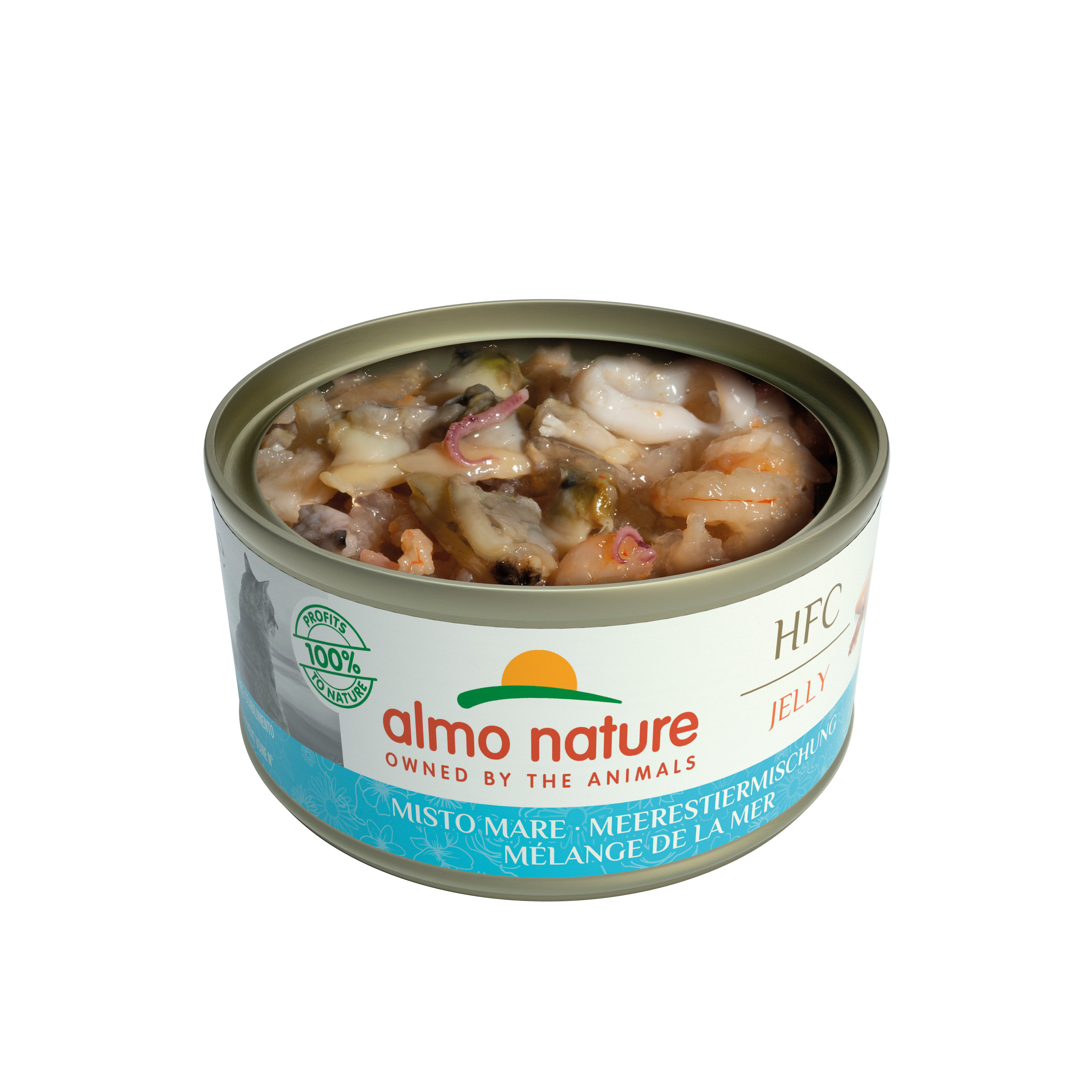 Almo Nature - P&acirc;t&eacute;e Hfc Jelly Melange De La Mer - 70g Image num&eacute;ro 2